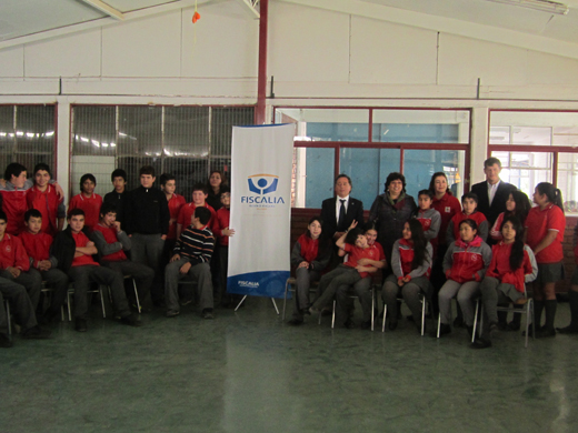 Charla a Colegio San Félix, Comuna de Alto del Carmen, Vallenar