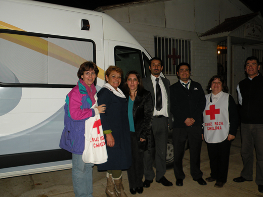 Charla con representantes de la Cruz Roja y Tercera Edad de Los Vilos