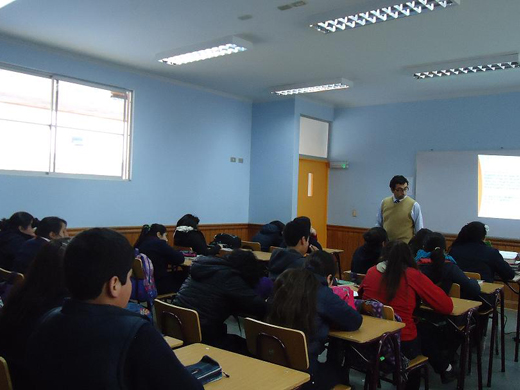 Visita Fiscal Regional a los talleres del Liceo Industrial A-6 de Rancagua