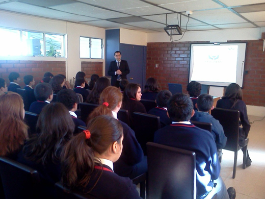 Charla en Colegio Piaget de San Javier