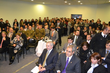 Ceremonia de inicio de mando de nuevo Fiscal Regional Metropolitano Sur, Raúl Guzmán.