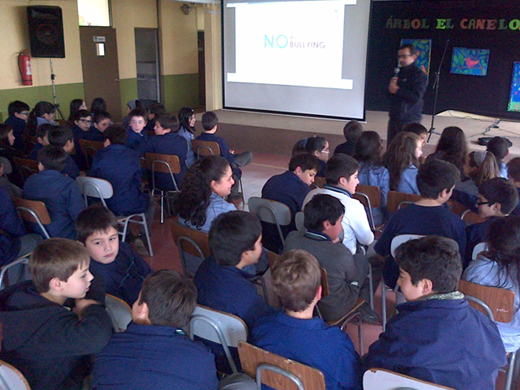 Charla alumnos 5º básico Colegio Alianza Austral  