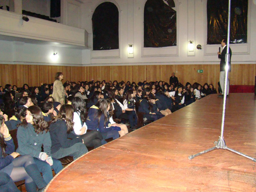 Fiscalía capacita a estudiantes de Liceo Nº1 de Santiago
