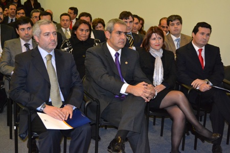 Ceremonia de inicio de mando de nuevo Fiscal Regional Metropolitano Sur, Raúl Guzmán.