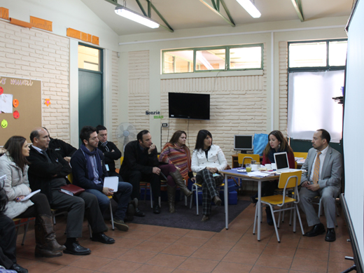 Visita a Centro de Infancia de Las Condes