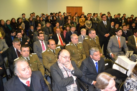 Ceremonia de inicio de mando de nuevo Fiscal Regional Metropolitano Sur, Raúl Guzmán.