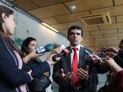 El fiscal Carlos Gajardo recalcó la gravedad de los delitos.