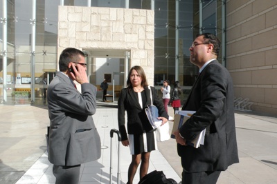 El equipo de la Fiscalía espera la audiencia del 16 de abril.