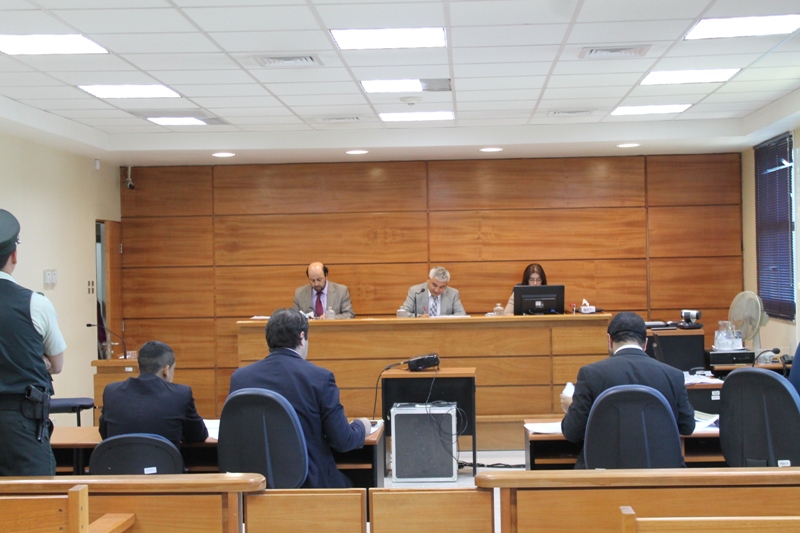 El juicio oral se efectuó en el Tribunal Oral en lo Penal de Valdivia.