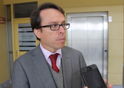 El fiscal Ariel Guzmán presentó los antecedentes de esta investigación ante el Juzgado de Garantía.  