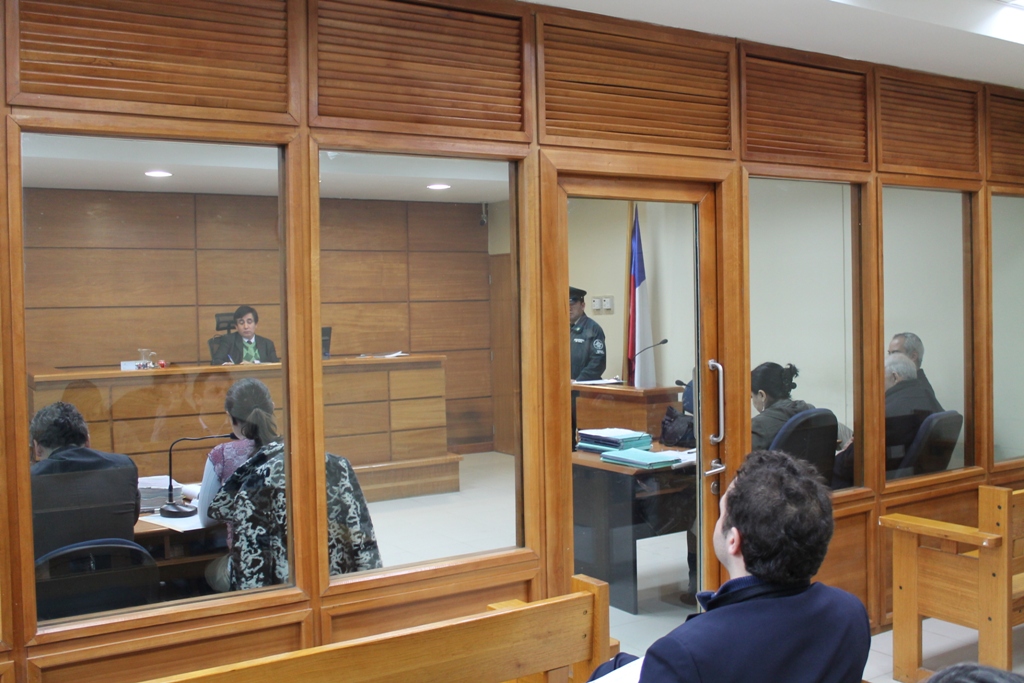 La audiencia se efectuó este mediodía en el Juzgado de Garantía de Valdivia.