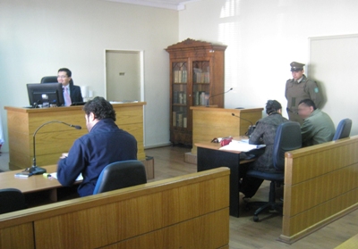 La audiencia se realizó hoy en el Juzgado de Garantía de Freirina. 