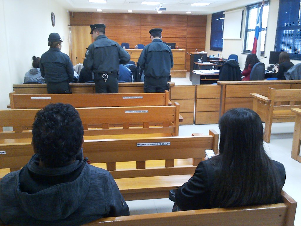 El juicio se efectuó en el Tribunal Oral en lo Penal de Valdivia. 