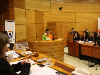 Alumnos de enseñanza media se enfrentan en simulaciones de juicio oral en tribunales de La Araucanía