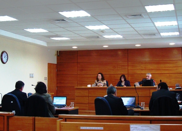 El juicio oral se efectuó en el Tribunal Oral en lo Penal de Valdivia.