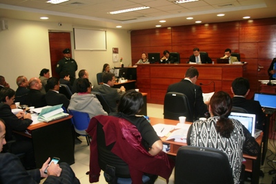 Se inició el juicio oral por caso corrupción pública.