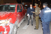El fiscal Luis Zepeda encabezó las diligencias en el lugar del accidente y dio las instrucciones a Carabineros.