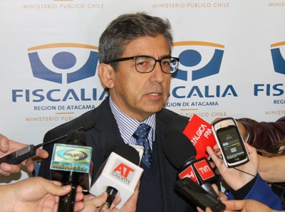 El fiscal regional Héctor Mella Farías agregó que la Fiscalía de Atacama trabaja en implementar planes de contingencia con motivo de Fiestas Patrias.  