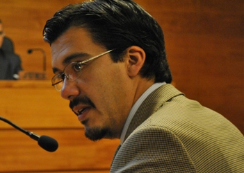Claudio Riobó, Fiscal especializado en delitos violentos.