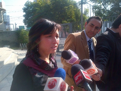 La fiscal Silvia Olivares, de la Fiscalía de Ñuñoa