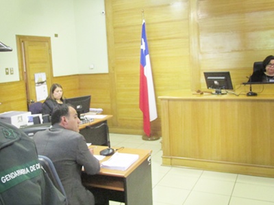 El fiscal Fiac Luis Arroyo formalizó cargos a los imputados.