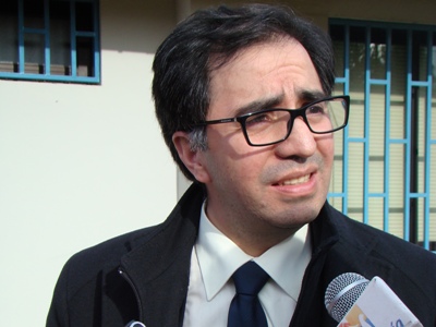 Al juicio oral comparece el fiscal Alvaro Sanhueza Tasso. 
