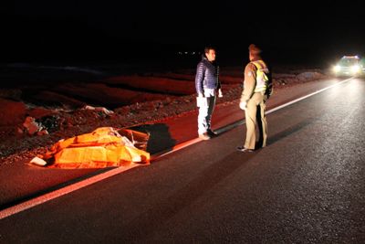 El fiscal Juan Sebastián de la Fuente ordenó diligencias en el lugar del accidente a personal de la Siat.