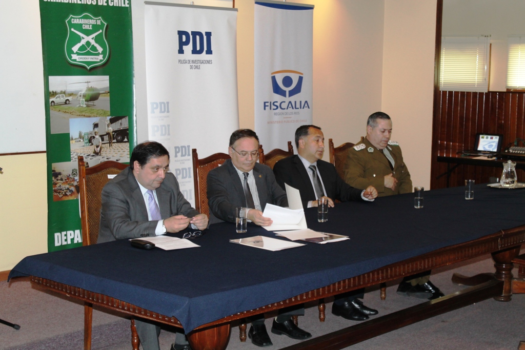 La ceremonia de constitución de esta mesa se efectuó esta tarde en Valdivia.