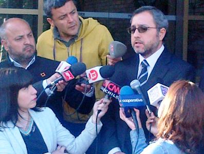 Fiscal Claudio Orellana quien investiga en forma exclusiva la colocación de artefactos explosivos