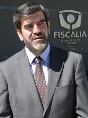 El Fiscal Jefe de Arauco-Curanialhue, José Ortiz Jiménez