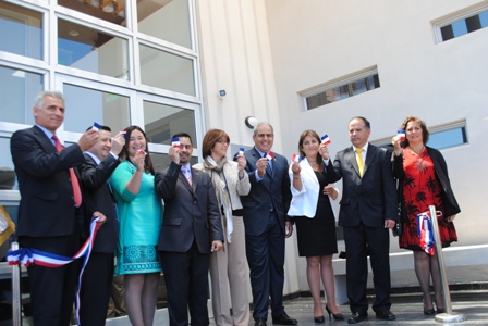 El nuevo edificio fue construído en base a la nueva norma antisísmica