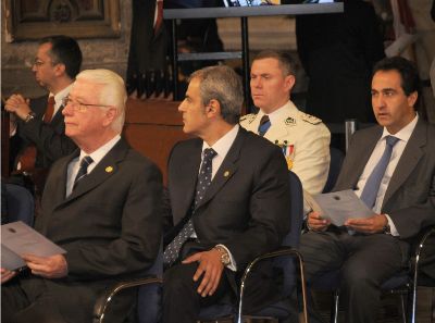 Fiscal Nacional en misa en Catedral de Santiago