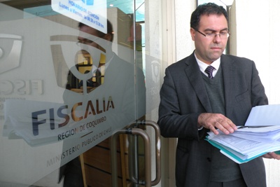 Fiscal Claudio Correa, a cargo de la investigación.