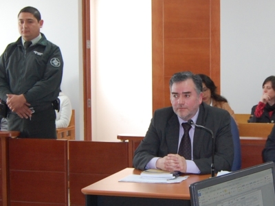 El Fiscal Jaime Aguayo Sánchez sostuvo la acusación ante el Tribunal Oral en lo Penal de Puerto Montt.