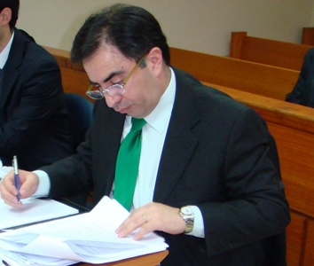 Víctima avaluó daños en más de 6 millones de pesos, según expuso el fiscal Alvaro Sanhueza en el juicio oral.