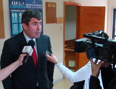 La formalización fue efectuada efectuada por el fiscal jefe de Coyhaique, Luis González. 