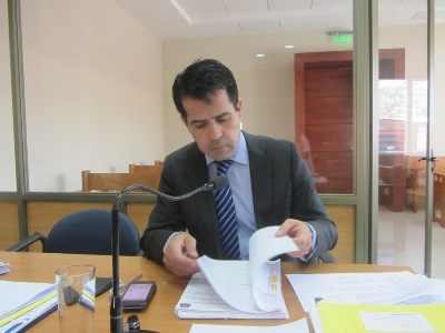 Fiscal Jefe de Calama, Cristian Aliaga Ayarza.