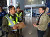 El fiscal Alejandro Ríos se constituyó esta mañana en el aeródromo para instruir las primeras diligencias de investigación.