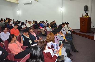 Unos 100 estudiantes de Bolivia participaron del módulo de capacitación.