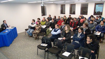 En la actividad participaron dueños de empresas, profesionales y jefes de obras.