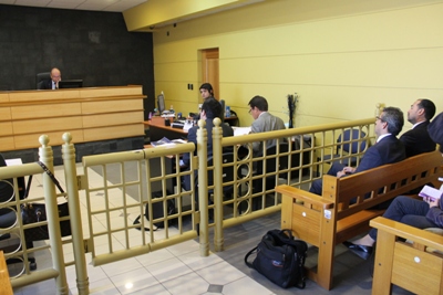 La audiencia se desarrolló en el Juzgado de Garantía de Copiapó. 