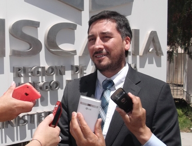 El fiscal (s) de Diego de Almagro, Pablo Silva, ordenó las primeras diligencias de este caso.