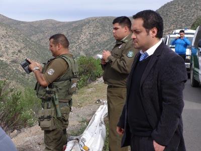 La Fiscalía y Carabineros desarrollaron las actividades en terreno.