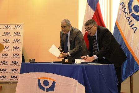 Firma de convenio 