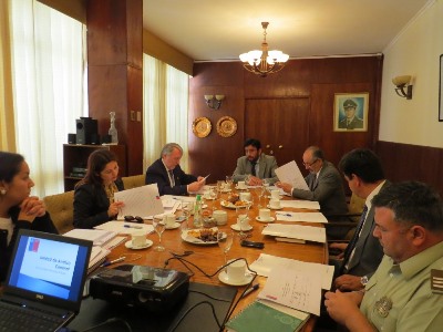 Reunión de la Comisión de Seguimiento de la Justicia Penal.