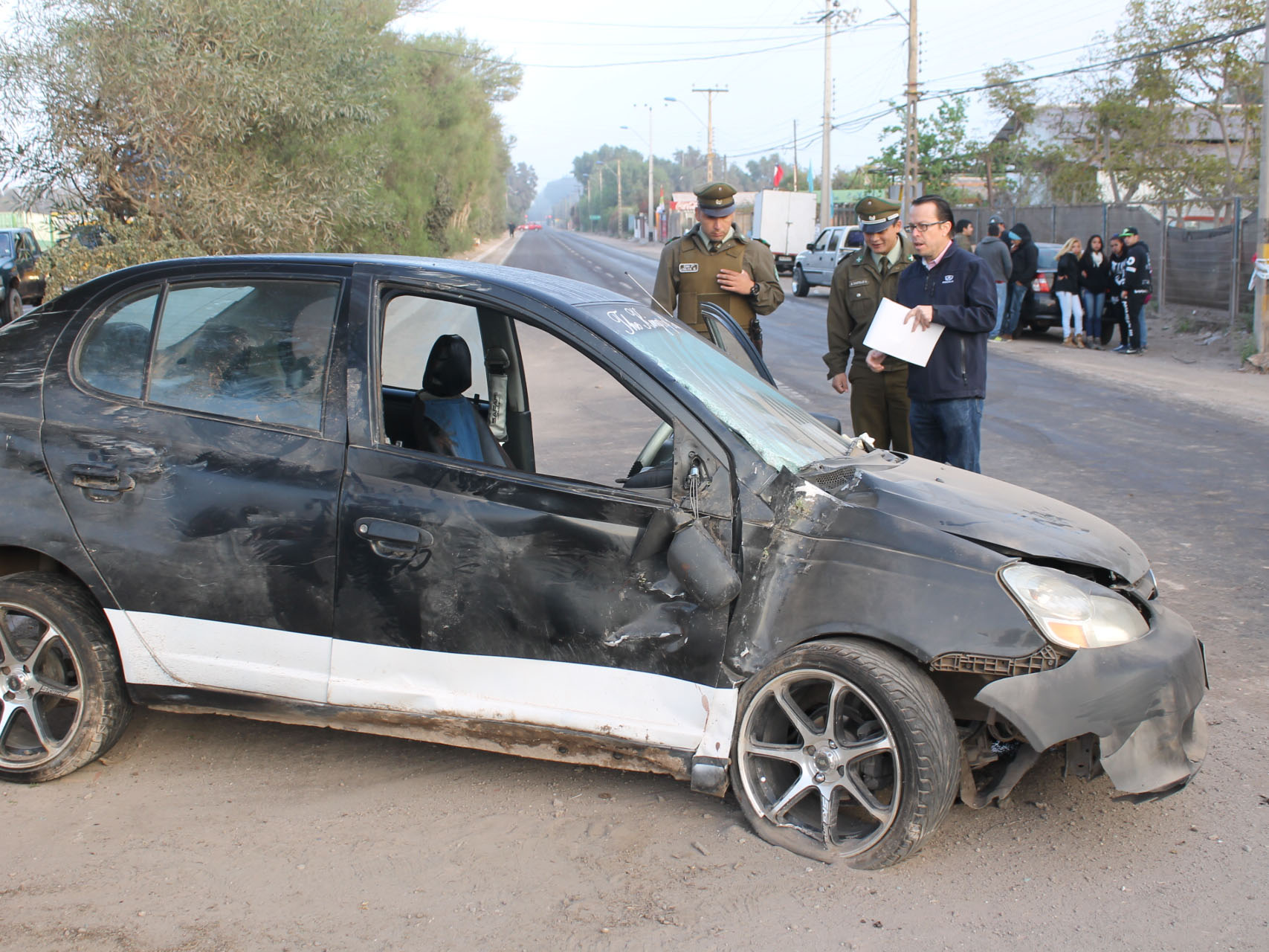 El fiscal Ariel Guzmán ordenó diligencias a la Siat, Labocar y SIP de Carabineros tras el accidente.