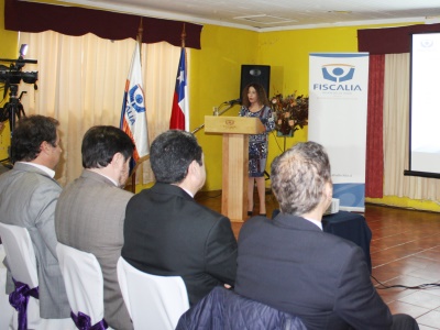 Fiscal Jefe de Calbuco, Macarena Gallardo, ofreció su cuenta pública anual. 