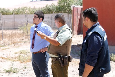 Las diligencias fueron ordenadas en el lugar del hallazgo por el fiscal (s) Guillermo Zárate.