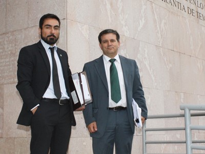 Los fiscales Felipe González y Luis Torres sostuvieron la acusación en el segundo juicio.