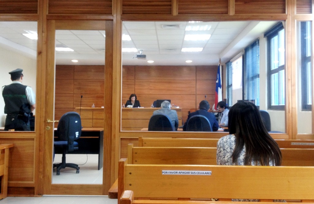 El juicio se efectuó en el Tribunal Oral en lo Penal de Valdivia.